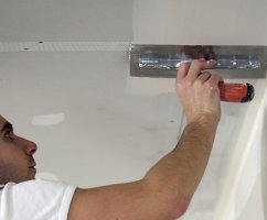 Технология шпаклевания потолка из гипсокартона под покраску